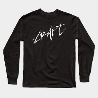 Craft Logo | Black Metal Long Sleeve T-Shirt